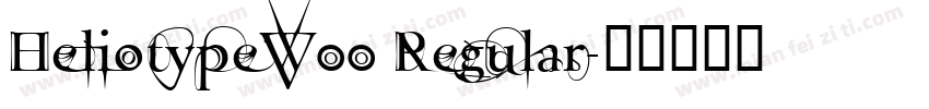 HeliotypeW00 Regular字体转换